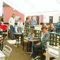 The crowd under the marquee, Sam and Daisy at the Angel Café, Diss, Norfolk - 17th September 2005