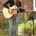 Daisy with guitar, Sam and Daisy at the Angel Café, Diss, Norfolk - 17th September 2005