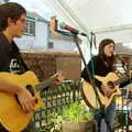 More singing, Sam and Daisy at the Angel Café, Diss, Norfolk - 17th September 2005