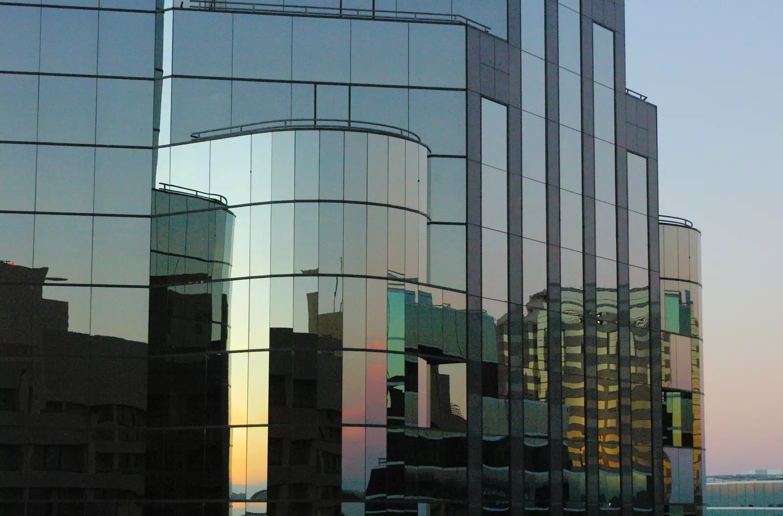 Buildings reflected in buildings, from San Diego Four, California, US - 22nd September 2005