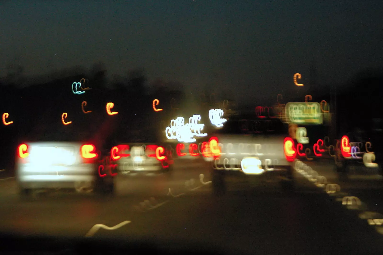 On the I-5 heading to Rancho Santa Fe, from San Diego Four, California, US - 22nd September 2005