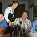 San Diego Four, California, US - 22nd September 2005, Wine is served