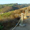 San Diego Four, California, US - 22nd September 2005, Fence posts lead away