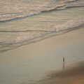 San Diego Four, California, US - 22nd September 2005, A lone jogger on the beach