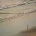 A lone jogger on the beach, San Diego Four, California, US - 22nd September 2005