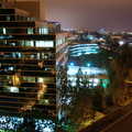2005 A night-time view out of the hotel window