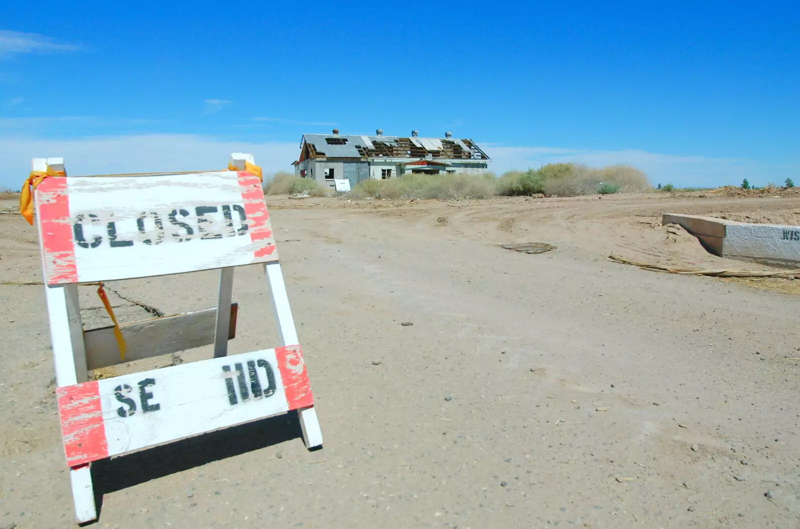 An abandoned dairy near Calexico, from California Desert: El Centro, Imperial Valley, California, US - 24th September 2005