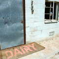 The dairy's front-door, all shot-up, California Desert: El Centro, Imperial Valley, California, US - 24th September 2005