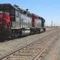 Loco 7275 - Cotton Belt, California Desert: El Centro, Imperial Valley, California, US - 24th September 2005