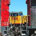 A loco between some other engines, California Desert: El Centro, Imperial Valley, California, US - 24th September 2005