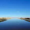 The serene slipway leading out to Salton Sea., California Desert 2: The Salton Sea and Anza-Borrego to Julian, California, US - 24th September 2005