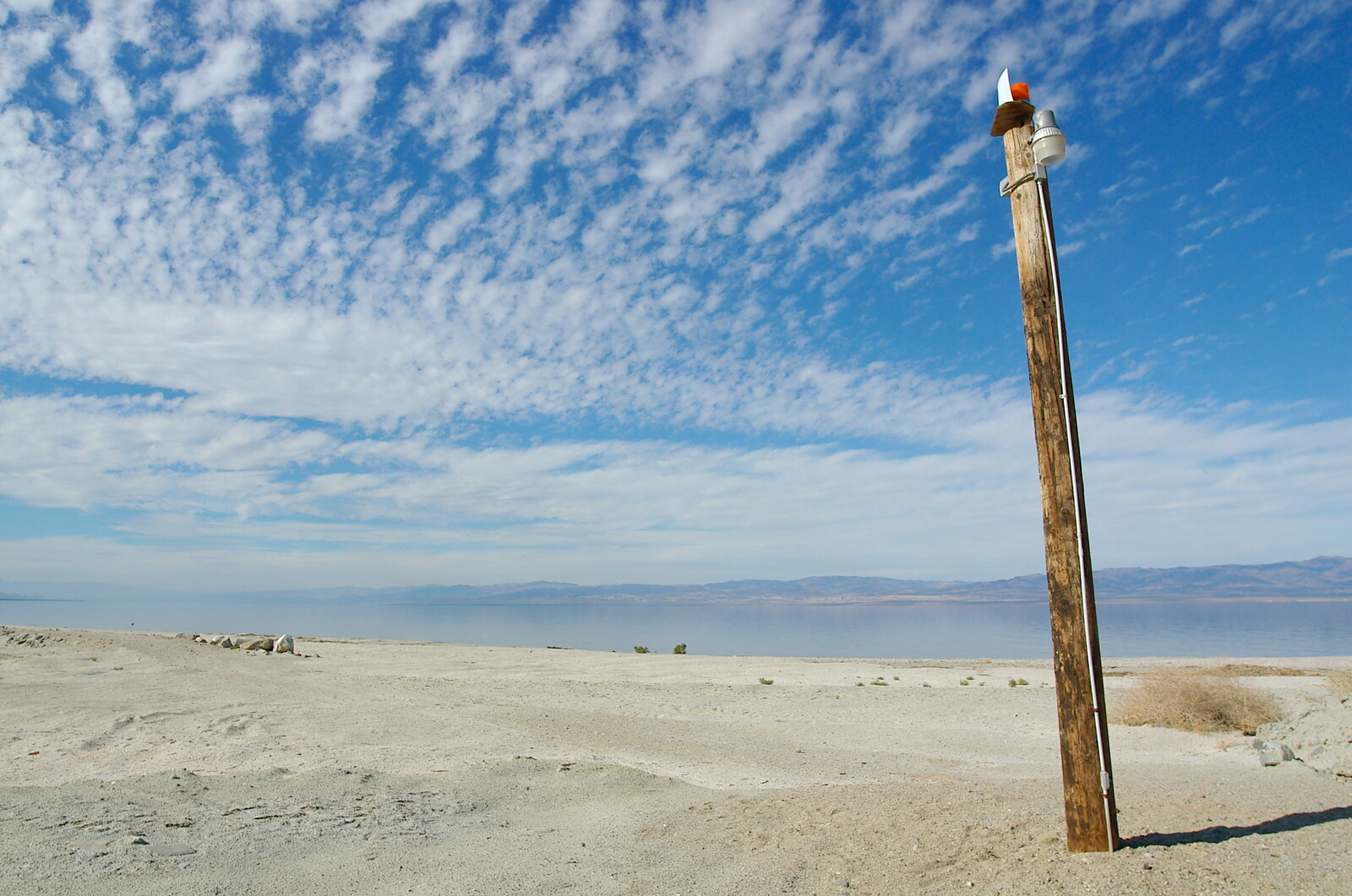 Some sort of navigation aid from California Desert 2: The Salton Sea and Anza-Borrego to Julian, California, US - 24th September 2005