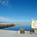A water-safety sign preaches to no-one, California Desert 2: The Salton Sea and Anza-Borrego to Julian, California, US - 24th September 2005