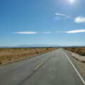 2005 Vanishing-point road, in the Carrizo Badlands