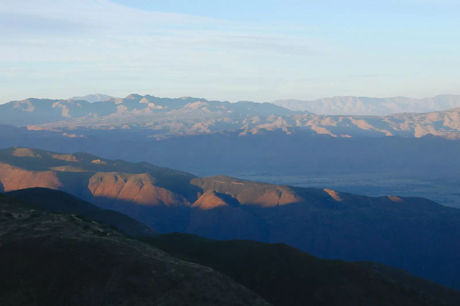 The mountains of Cuyamaca State Park, from California Desert 2: The Salton Sea and Anza-Borrego to Julian, California, US - 24th September 2005