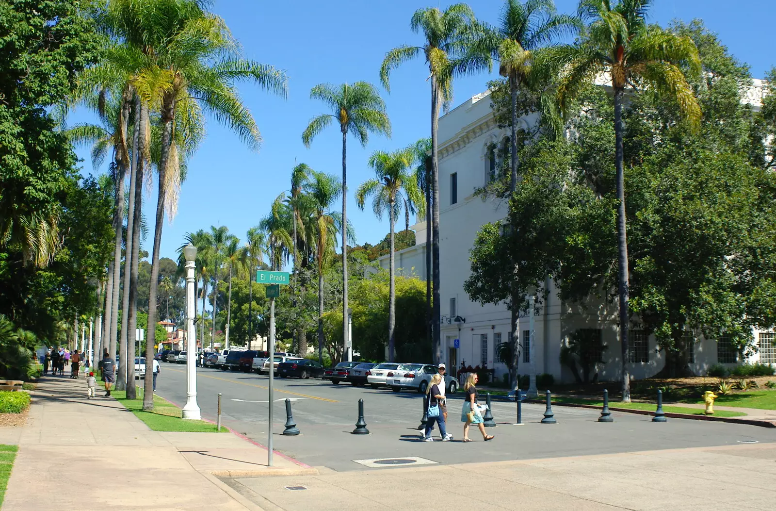 Village Place and El Prado, from Scenes and People of Balboa Park, San Diego, California - 25th September 2005