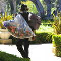 Scenes and People of Balboa Park, San Diego, California - 25th September 2005, A dude with a big sack of cans