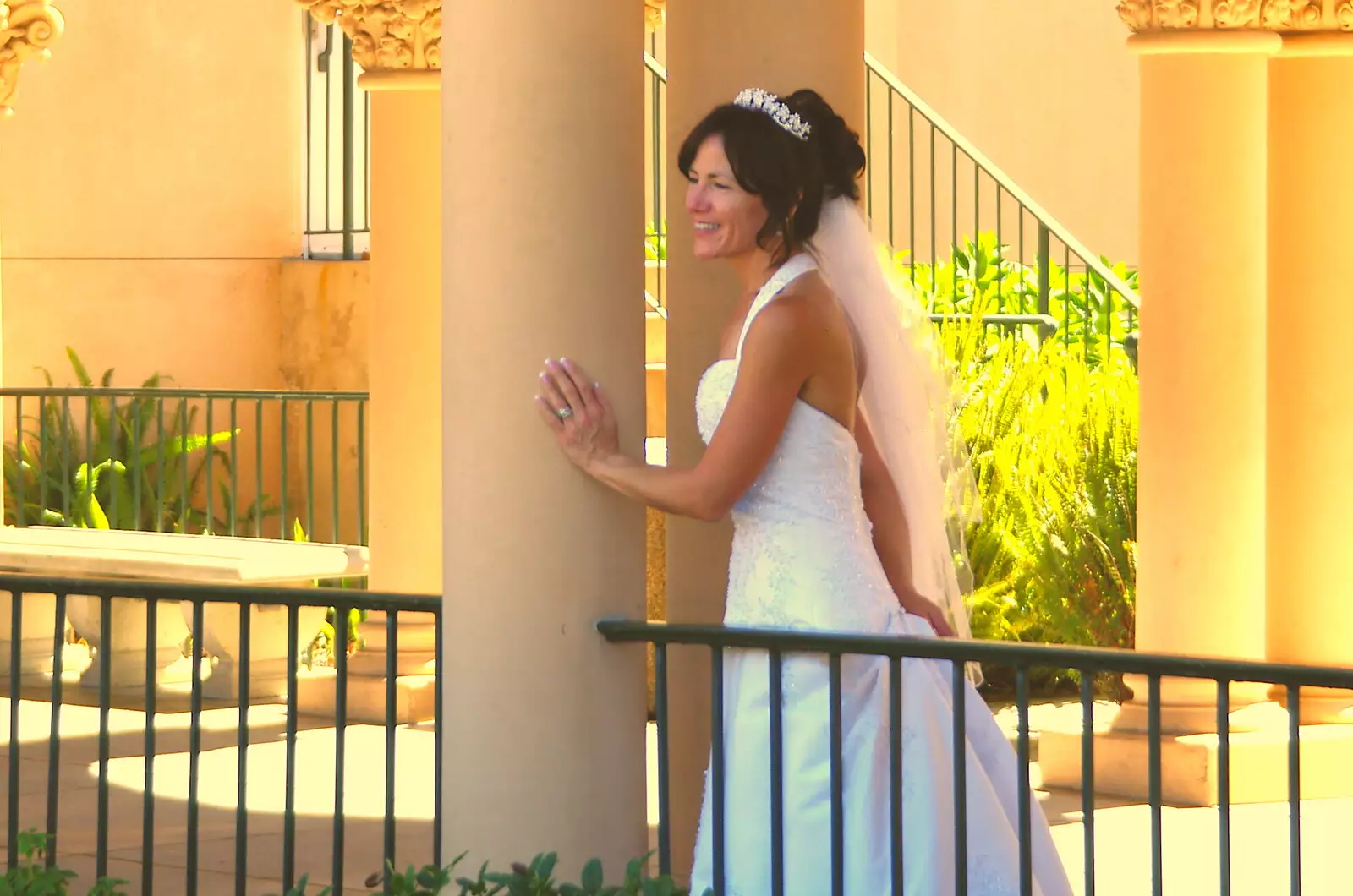 A wedding occurs, from Scenes and People of Balboa Park, San Diego, California - 25th September 2005