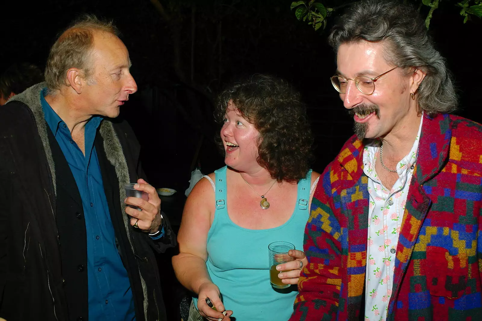 Henry, Jo and Rob, from Jo and Steph's Party, Burston, Norfolk - 30th September 2005