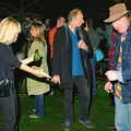 Max does a bit of a dance, Jo and Steph's Party, Burston, Norfolk - 30th September 2005