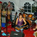 Jo and Steph's Party, Burston, Norfolk - 30th September 2005, The band gets all percussive