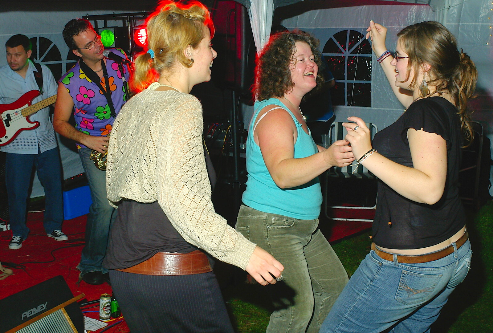 Jo and Steph's Party, Burston, Norfolk - 30th September 2005: Jo and Stef do some dancing