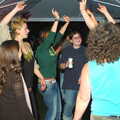 Hands in the air moment, Jo and Steph's Party, Burston, Norfolk - 30th September 2005