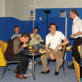 Café society at Qualcomm Cambridge, Dave Read Leaves the Lab, Diss Publishing, The BBs and Murder, Diss and Cambridge - 7th October 2005