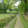 Footpath to Upper Booth, The Pennine Way: Lost on Kinder Scout, Derbyshire - 9th October 2005