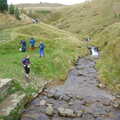 The Pennine Way: Lost on Kinder Scout, Derbyshire - 9th October 2005, On Jacob's Ladder
