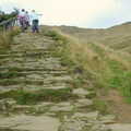 The Pennine Way: Lost on Kinder Scout, Derbyshire - 9th October 2005, Climbing Jacob's Ladder