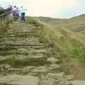 Climbing Jacob's Ladder, The Pennine Way: Lost on Kinder Scout, Derbyshire - 9th October 2005