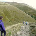 The Pennine Way: Lost on Kinder Scout, Derbyshire - 9th October 2005, More walkers in the hills