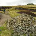 A bleak view, The Pennine Way: Lost on Kinder Scout, Derbyshire - 9th October 2005