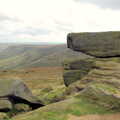 Somewhere near Cluther Rocks, about 630 metres up, The Pennine Way: Lost on Kinder Scout, Derbyshire - 9th October 2005