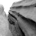 The Pennine Way: Lost on Kinder Scout, Derbyshire - 9th October 2005, More aeolian carving
