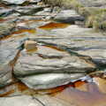 A red brook, The Pennine Way: Lost on Kinder Scout, Derbyshire - 9th October 2005