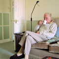 The Old Man tries to finish the crossword, A Trip Around Macclesfield and Sandbach, Cheshire - 10th September 2005