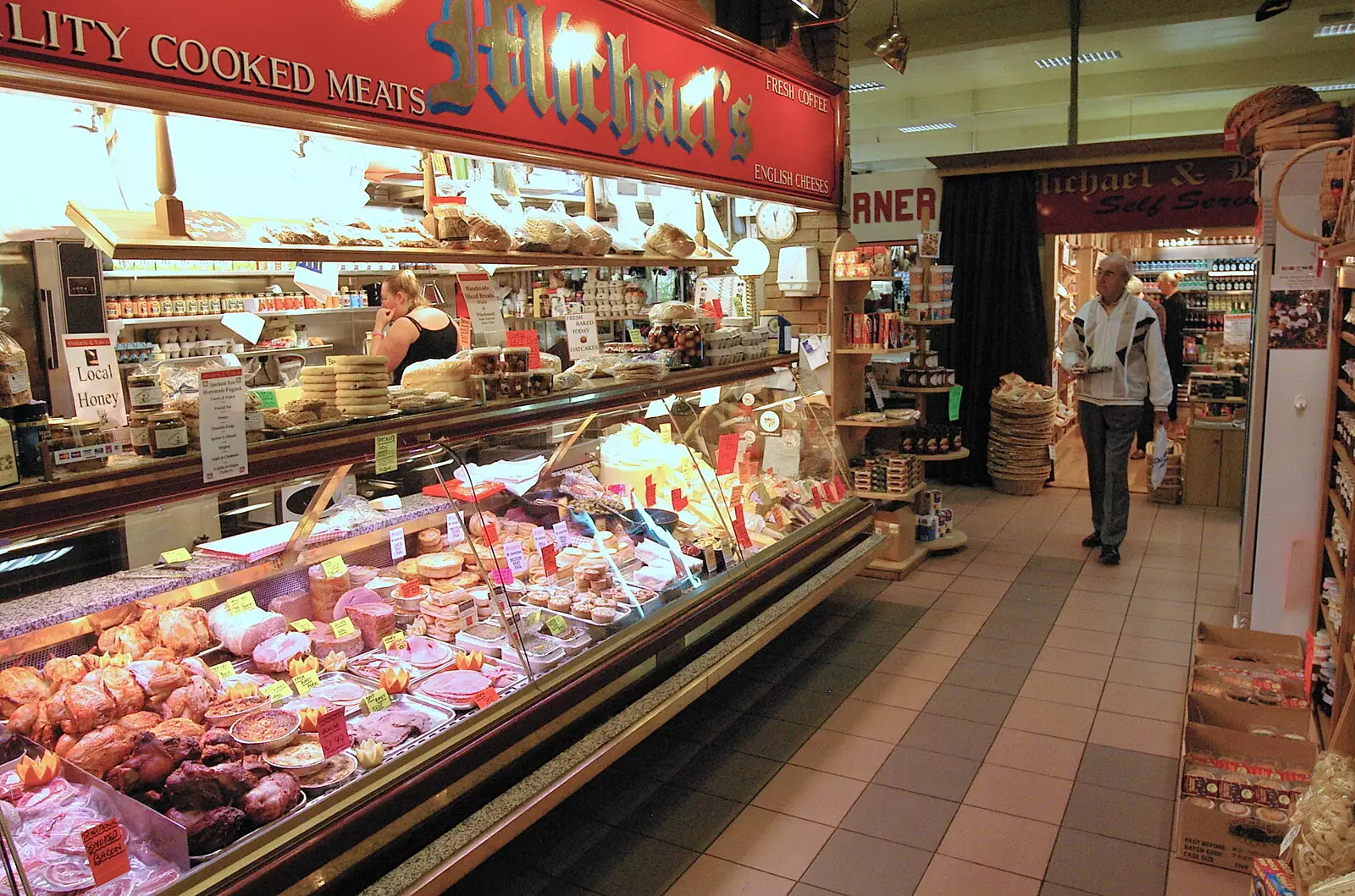 The Macclesfield indoor market, from A Trip Around Macclesfield and Sandbach, Cheshire - 10th September 2005