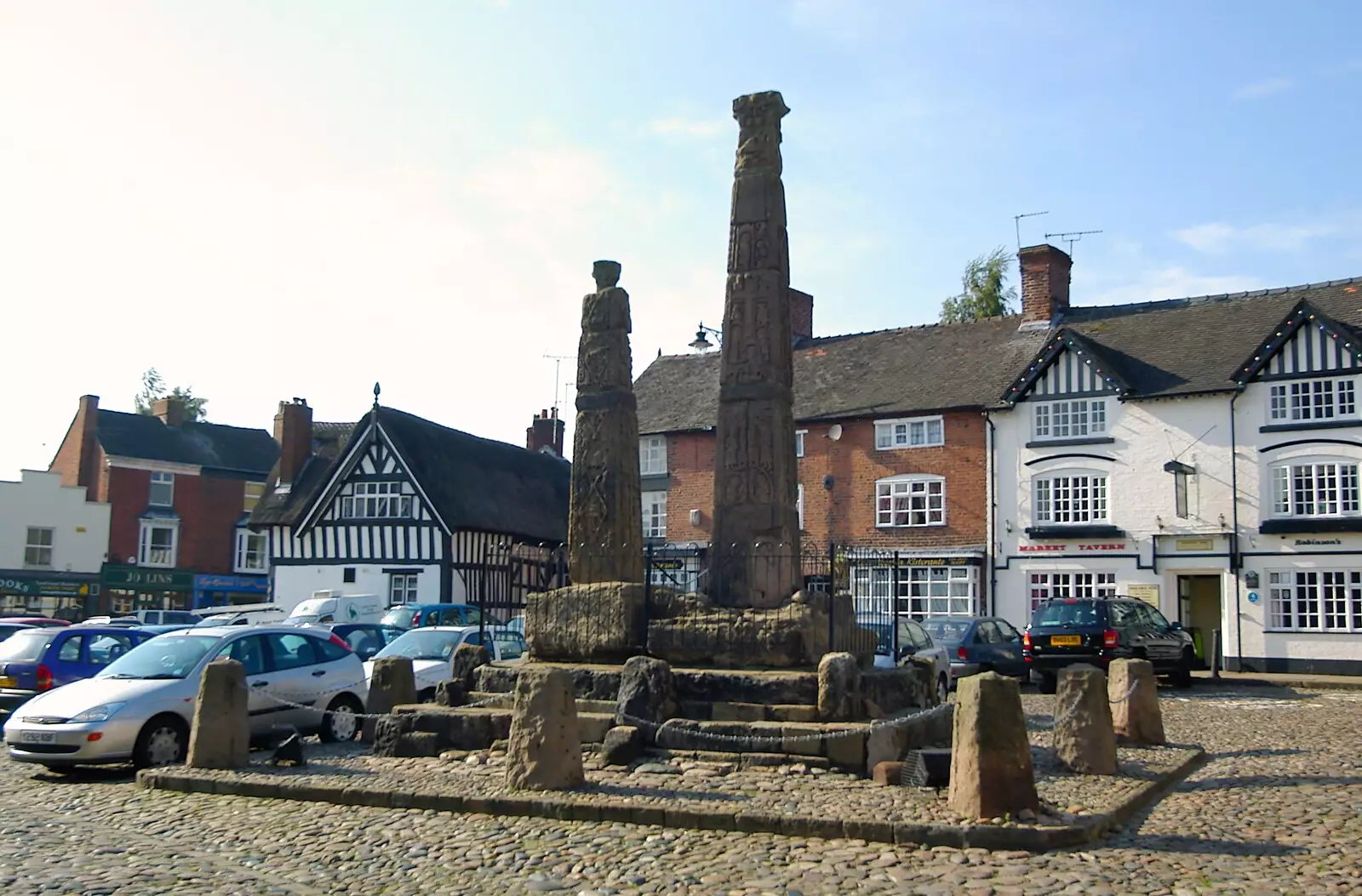 More Saxon Crosses, from A Trip Around Macclesfield and Sandbach, Cheshire - 10th September 2005