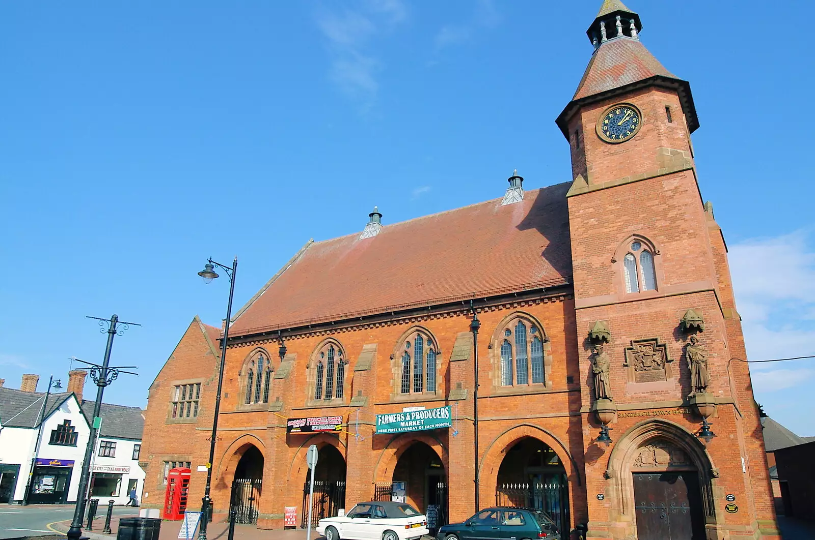 Sandbach Town Hall and Indoor Market, from A Trip Around Macclesfield and Sandbach, Cheshire - 10th September 2005