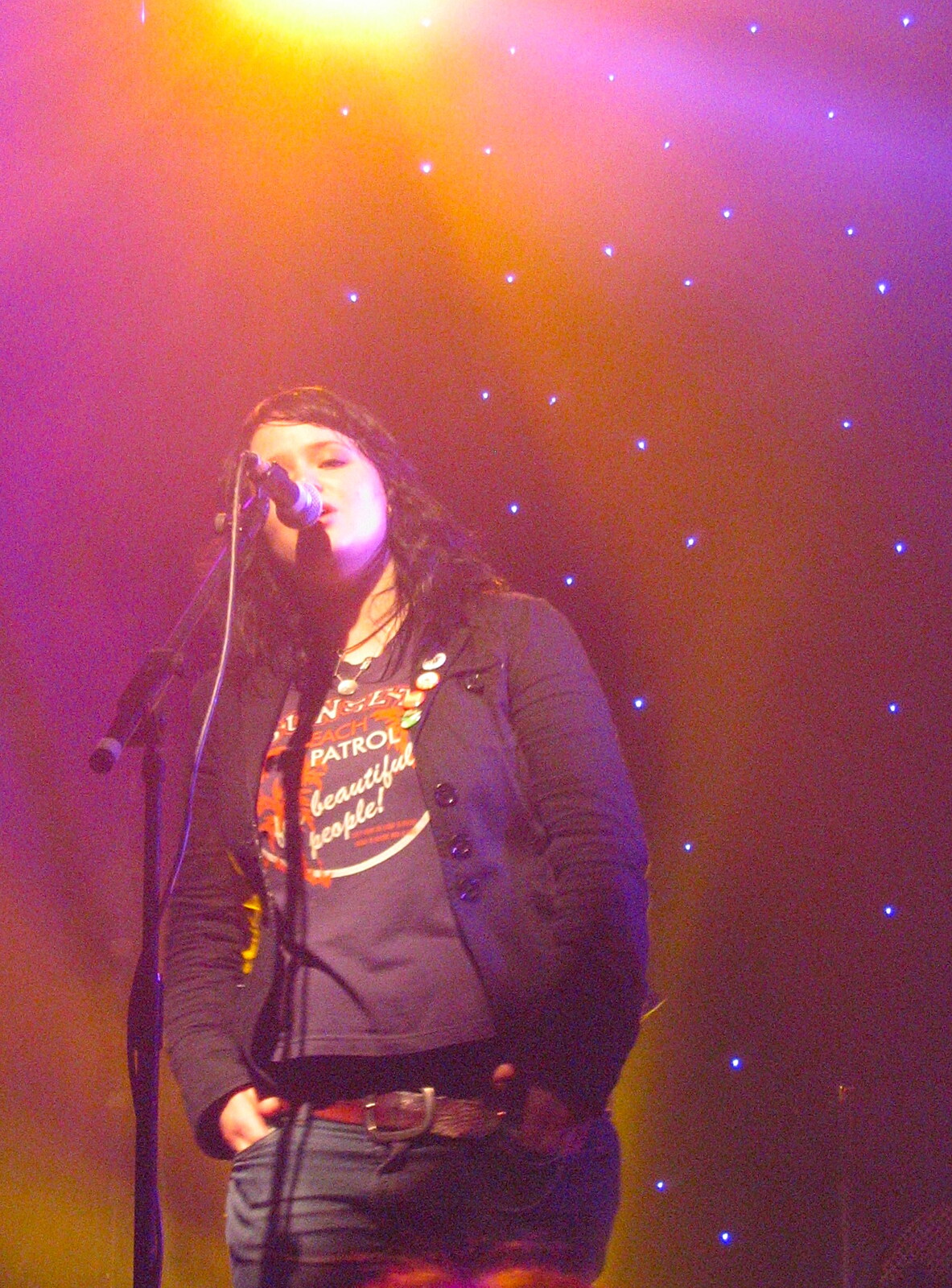 Angela Gannon from The Magic Numbers and Scenes of Diss, Norfolk - 15th October 2005