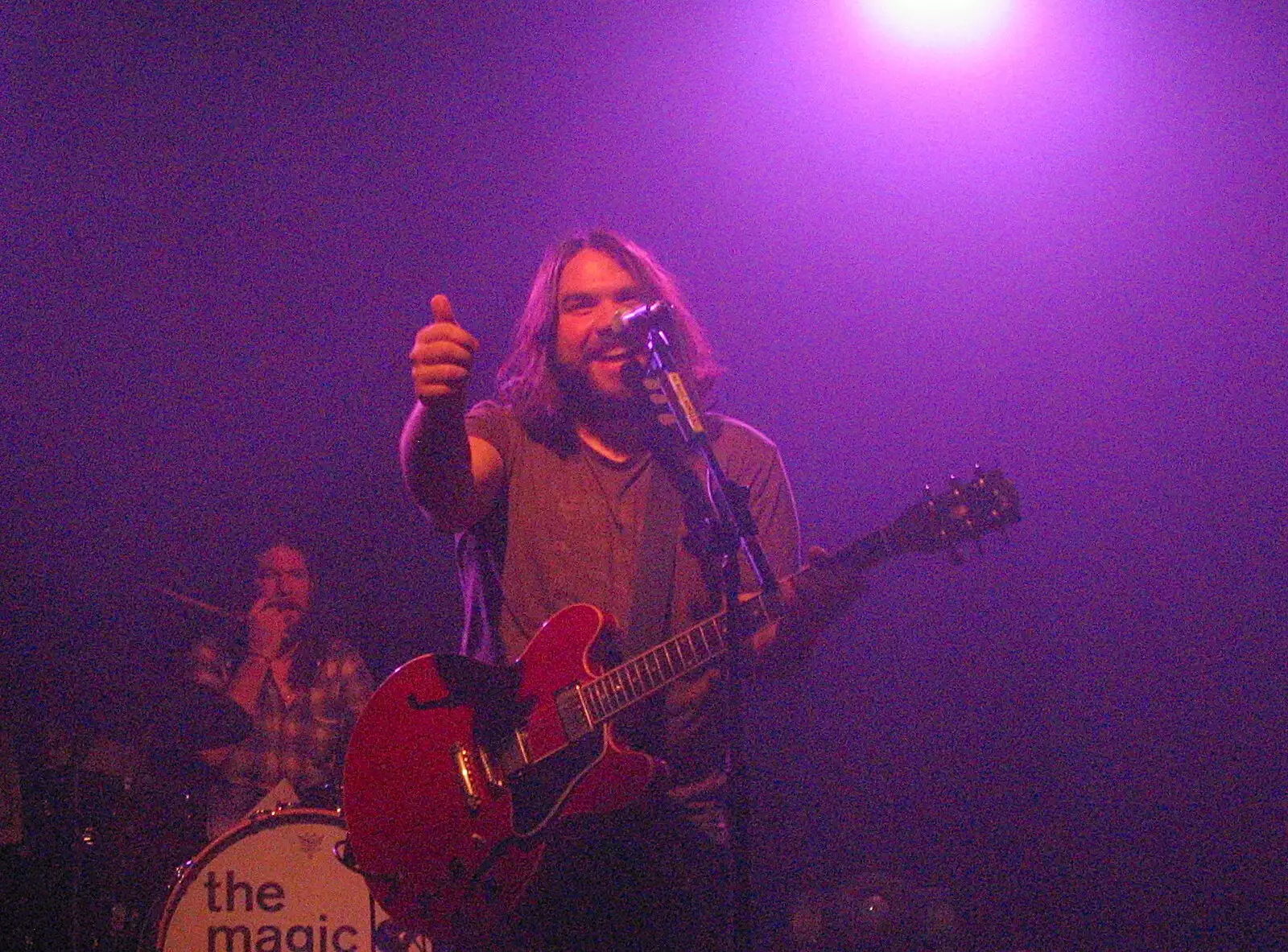 Thumbs up, from The Magic Numbers and Scenes of Diss, Norfolk - 15th October 2005