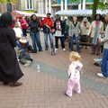 Abandoned Stuff, Suffolk County Council Dereliction and Flamenco, Ipswich and Cotton, Suffolk - 22nd October 2005, A small child joins in
