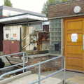 Abandoned Stuff, Suffolk County Council Dereliction and Flamenco, Ipswich and Cotton, Suffolk - 22nd October 2005, St. Paul's back entrance, and Suffolk Design and Print's old portakabin