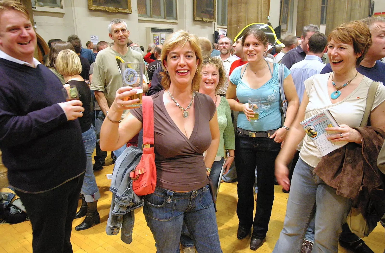 Crowd scenes, from The 28th Norwich Beer Festival, St. Andrew's Hall, Norwich - 26th October 2005