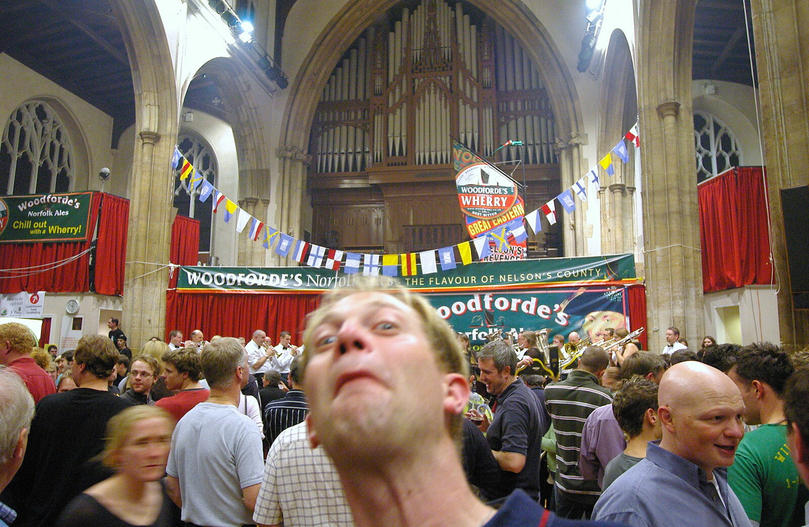 Paul wanders past from The 28th Norwich Beer Festival, St. Andrew's Hall, Norwich - 26th October 2005