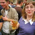 Suey with a droopy roll-up ciggy, The 28th Norwich Beer Festival, St. Andrew's Hall, Norwich - 26th October 2005
