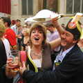 People with paper 'Nelson' hats, The 28th Norwich Beer Festival, St. Andrew's Hall, Norwich - 26th October 2005