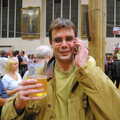 The 28th Norwich Beer Festival, St. Andrew's Hall, Norwich - 26th October 2005, Parrott (40) phones his mum for a lift
